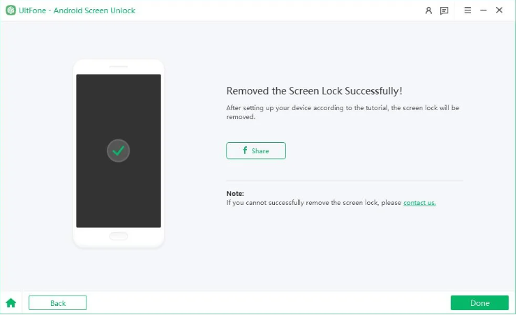 Vous avez débloqué OPPO avec succès