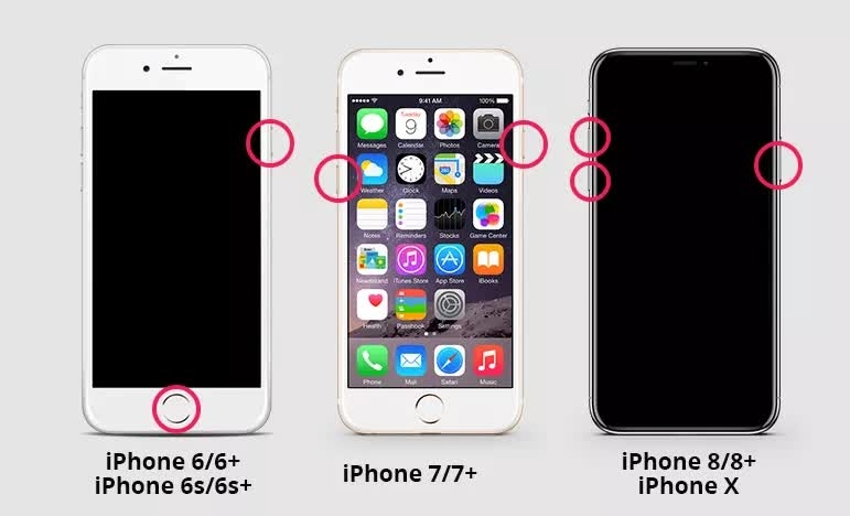 redemarrer votre iphone