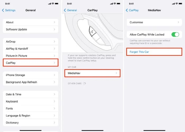 reassocier votre iphone