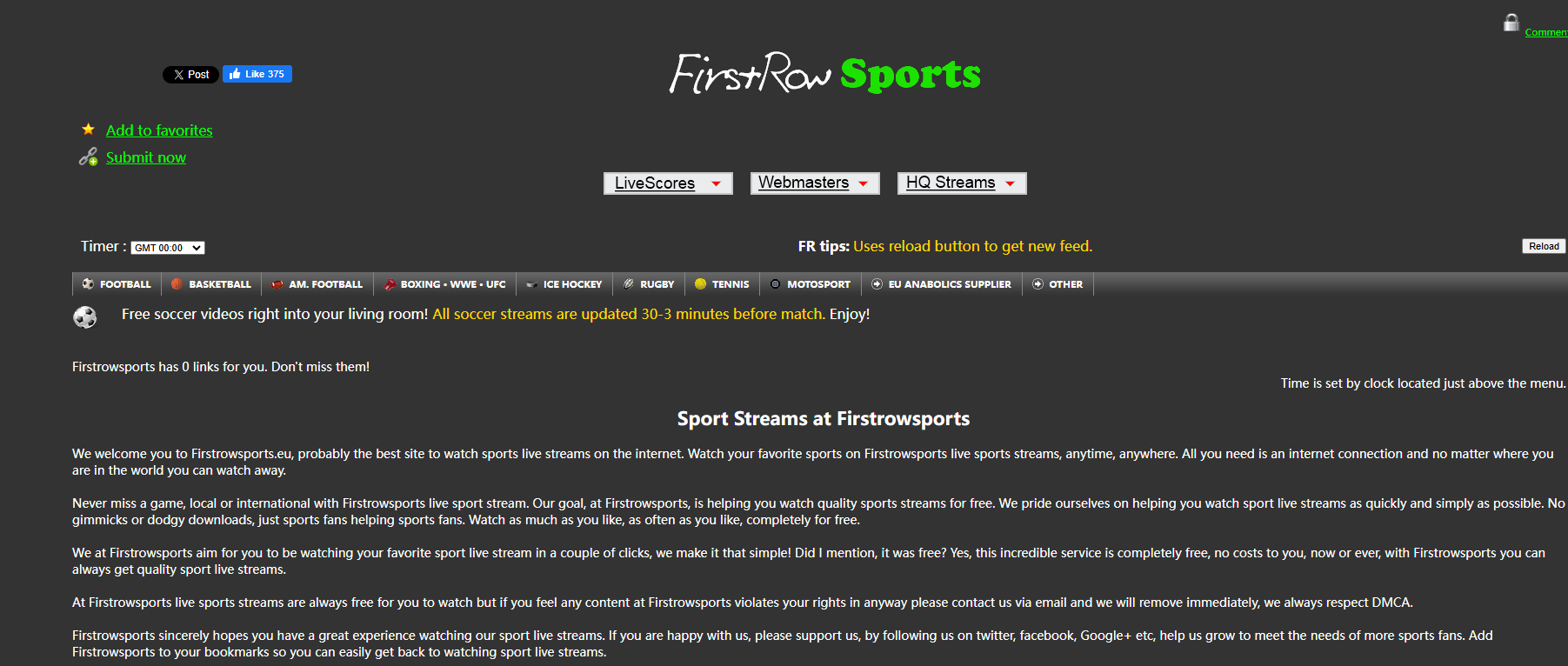 FirstRow Sports 