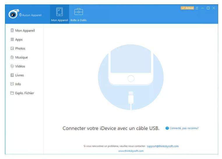 changer la position iphone