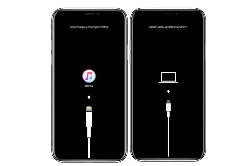 se connecter à iTunes sur l'écran de l'iPhone